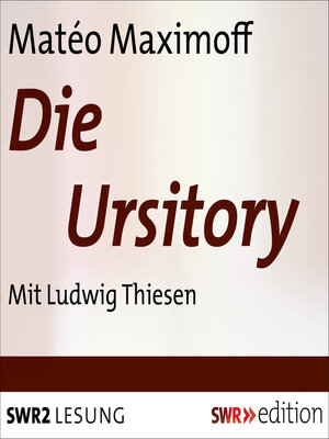 cover image of Die Ursitory